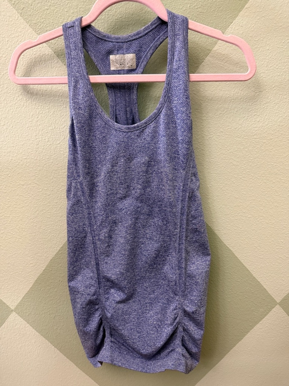Athleta Heathered Lavender Performance Tank